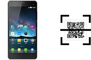 ¿Cómo leer códigos QR en un ZTE nubia Z7 mini?