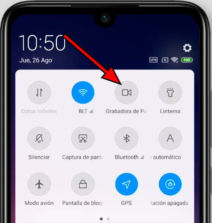 Cómo grabar la pantalla de tu móvil sin descargar aplicaciones