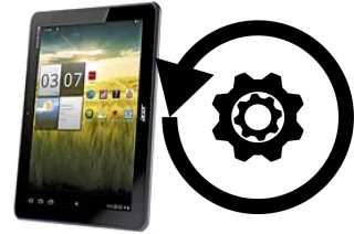 Cómo hacer reset o resetear un Acer Iconia Tab A200