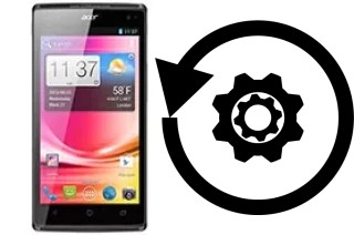 Cómo hacer reset o resetear un Acer Liquid Z500