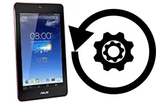 Cómo hacer reset o resetear un Asus Memo Pad HD7 8 GB