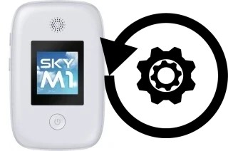 Cómo hacer reset o resetear un Cloud Mobile Sky M1