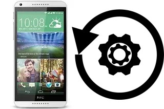 Cómo hacer reset o resetear un HTC Desire 816 dual sim