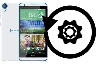 Cómo hacer reset o resetear un HTC Desire 820 dual sim
