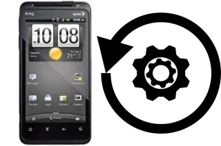 Cómo hacer reset o resetear un HTC EVO Design 4G