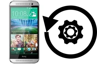Cómo hacer reset o resetear un HTC One (M8) dual sim