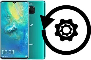 Cómo hacer reset o resetear un Huawei Mate 20 X (5G)