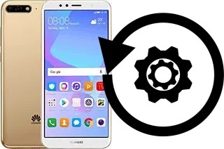 Cómo hacer reset o resetear un Huawei Y6 (2018)