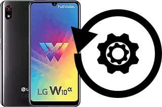 Cómo hacer reset o resetear un LG W10 Alpha