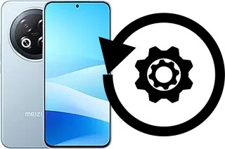 Cómo hacer reset o resetear un Meizu Note 22 Pro