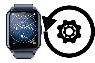 Cómo hacer reset o resetear un Motorola Moto Watch 70