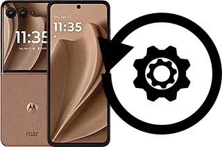 Cómo hacer reset o resetear un Motorola Razr+ 2025