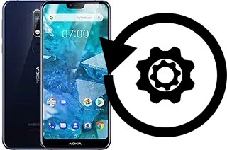 Cómo hacer reset o resetear un Nokia 7.1 Plus (Nokia X7)
