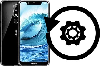 Cómo hacer reset o resetear un Nokia 5.1 Plus (Nokia X5)
