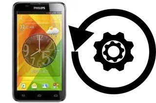 Cómo hacer reset o resetear un Philips W8355