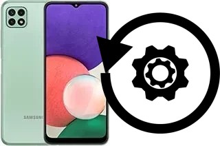 Cómo hacer reset o resetear un Samsung Galaxy A22 5G