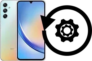 Cómo hacer reset o resetear un Samsung Galaxy A34