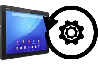 Cómo hacer reset o resetear un Sony Xperia Z4 Tablet WiFi
