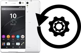 Cómo hacer reset o resetear un Sony Xperia C5 Ultra Dual