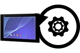 Cómo hacer reset o resetear un Sony Xperia Z2 Tablet Wi-Fi