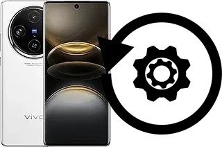 Cómo hacer reset o resetear un vivo X100s Pro