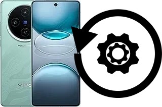 Cómo hacer reset o resetear un vivo X100s
