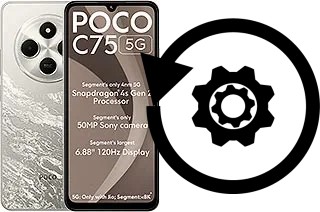 Cómo hacer reset o resetear un Xiaomi Poco C75 5G
