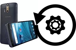 Cómo hacer reset o resetear un ZTE Axon