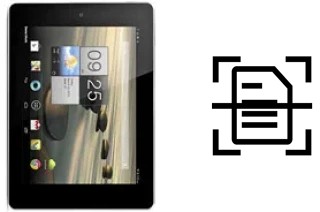 Escanear documento en un Acer Iconia Tab A1-811