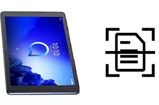 Escanear documento en un alcatel 3T 10