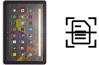 Escanear documento en un Amazon Fire HD 10 (2021)