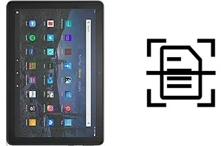 Escanear documento en un Amazon Fire HD 10 Plus (2021)