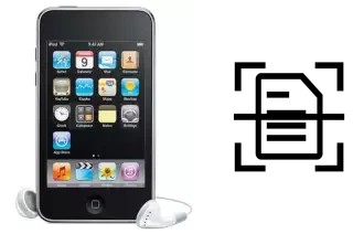 Escanear documento en un Apple iPod touch 3rd generation
