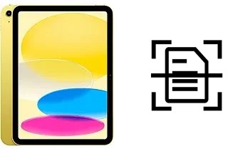 Escanear documento en un Apple iPad (2025)