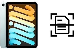 Escanear documento en un Apple iPad mini (2024)