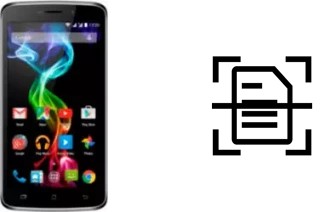 Escanear documento en un Archos 52 Platinum