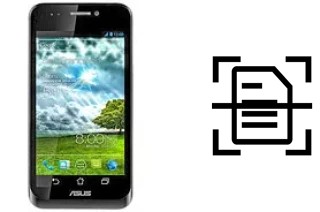 Escanear documento en un Asus PadFone