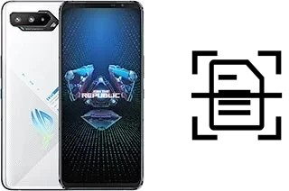 Escanear documento en un Asus ROG Phone 5
