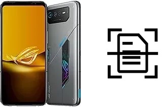 Escanear documento en un Asus ROG Phone 6D