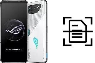 Escanear documento en un Asus ROG Phone 7