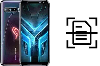 Escanear documento en un Asus ROG Phone 3 Strix