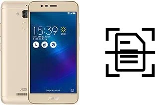 Escanear documento en un Asus Zenfone 3 Max ZC520TL