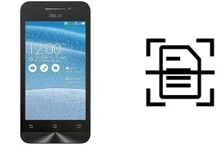 Escanear documento en un Asus Zenfone 4 (2014)