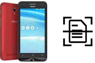 Escanear documento en un Asus Zenfone C ZC451CG