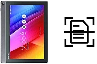 Escanear documento en un Asus Zenpad 10 Z300C