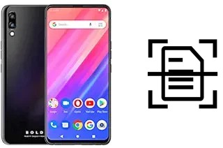 Escanear documento en un BLU Bold N1
