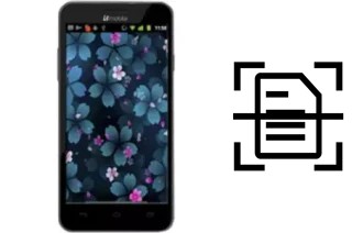 Escanear documento en un Bmobile AX1050