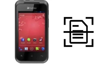Escanear documento en un Bmobile AX610