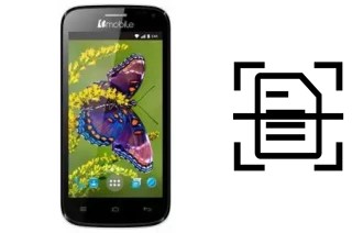Escanear documento en un Bmobile AX705