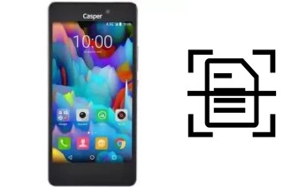 Escanear documento en un Casper Via E1C